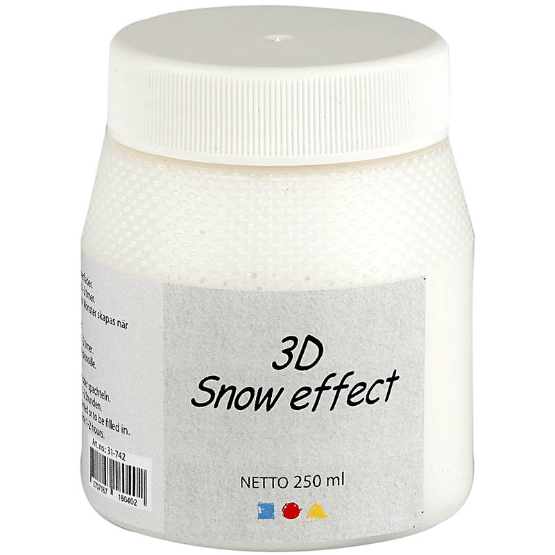 Snow effect struktur maling