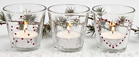 Julelysglas