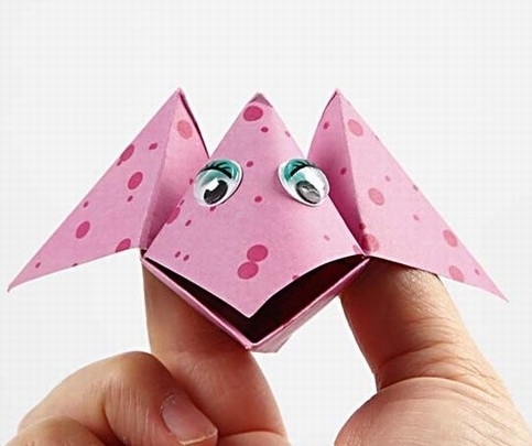 Origami fugl