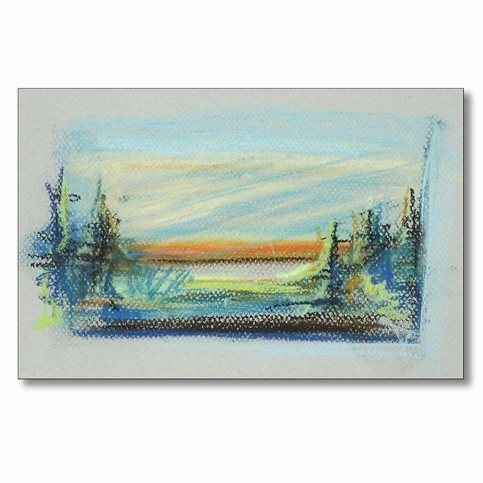 13052 Tegning med tørpastel på Canson Karton