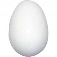 Æg, H: 12 cm, hvid, 25 stk./ 1 pk.