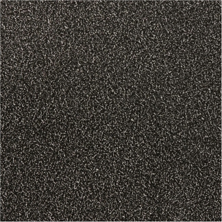 Glitterfilm, B: 35 cm, tykkelse 110 my, sort, 2 m/ 1 rl.