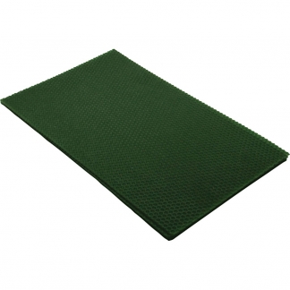 Bivoksplader, str. 20x33 cm, tykkelse 2 mm, grøn, 1 stk.